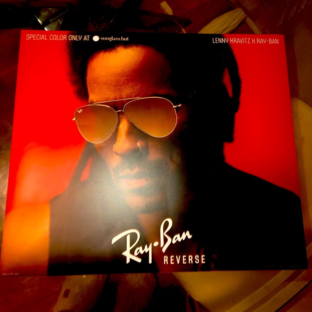 LENNY KRAVITZ for Ray Ban poster